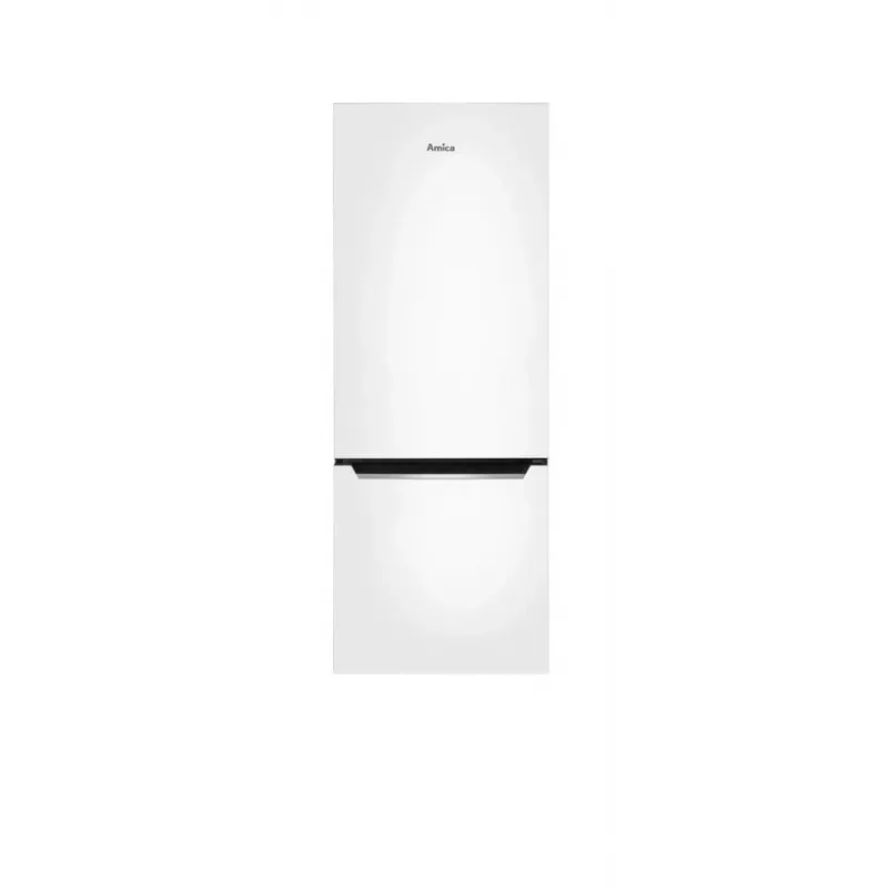 Amica FK244.4(E) vapaasti seisova jääkaappipakastin, pakastin alhaalla, 153 l jääkaappi, 52 l pakastin, FrostControl, energialuokka E