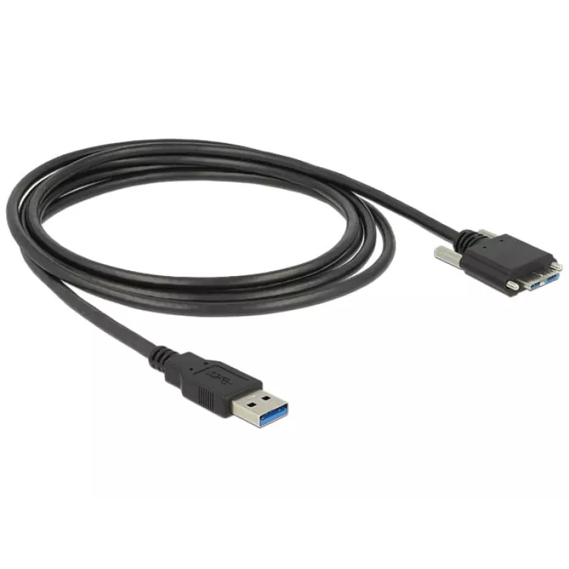 USB-kaapeli DeLOCK 83599 USB 3.2 Gen 1 3 m USB A Micro-USB B musta