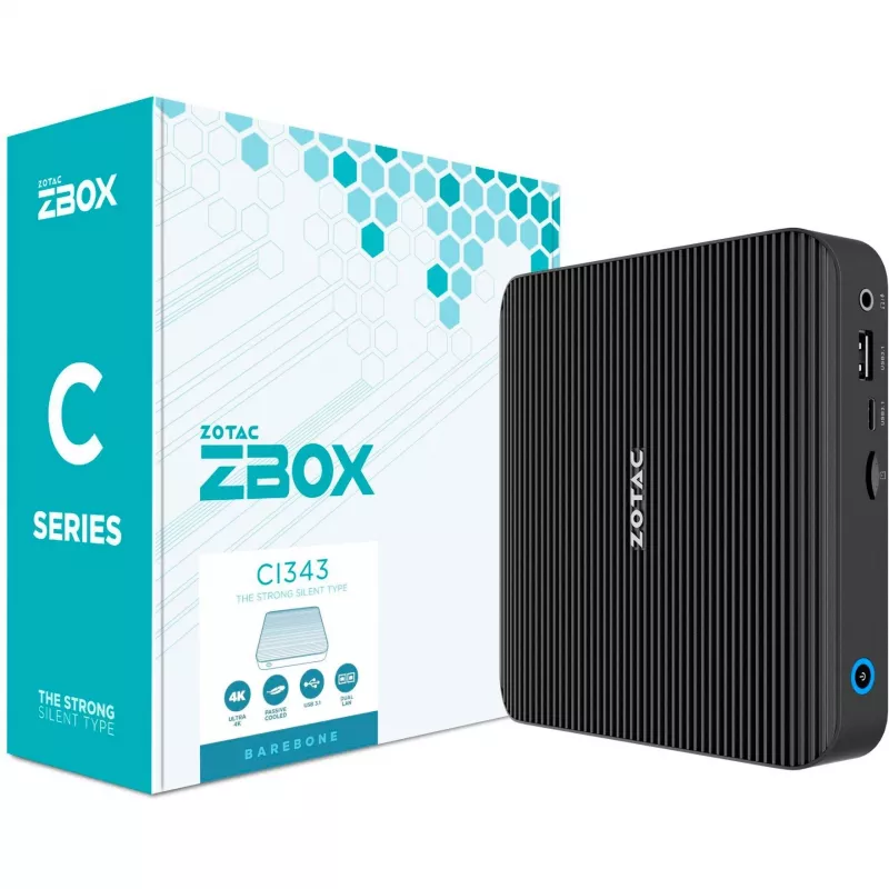 Zotac ZBOX edge CI343 barebone-minitietokone, Intel N100