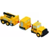 Ajoneuvosarja Popular Playthings Mix or Match Vehicles Construction musta keltainen