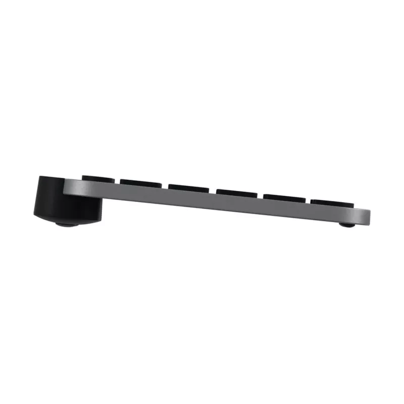 Logitech MX Keys S for Mac näppäimistö toimisto RF Wireless + Bluetooth QWERTZ saksa alumiini valkoinen