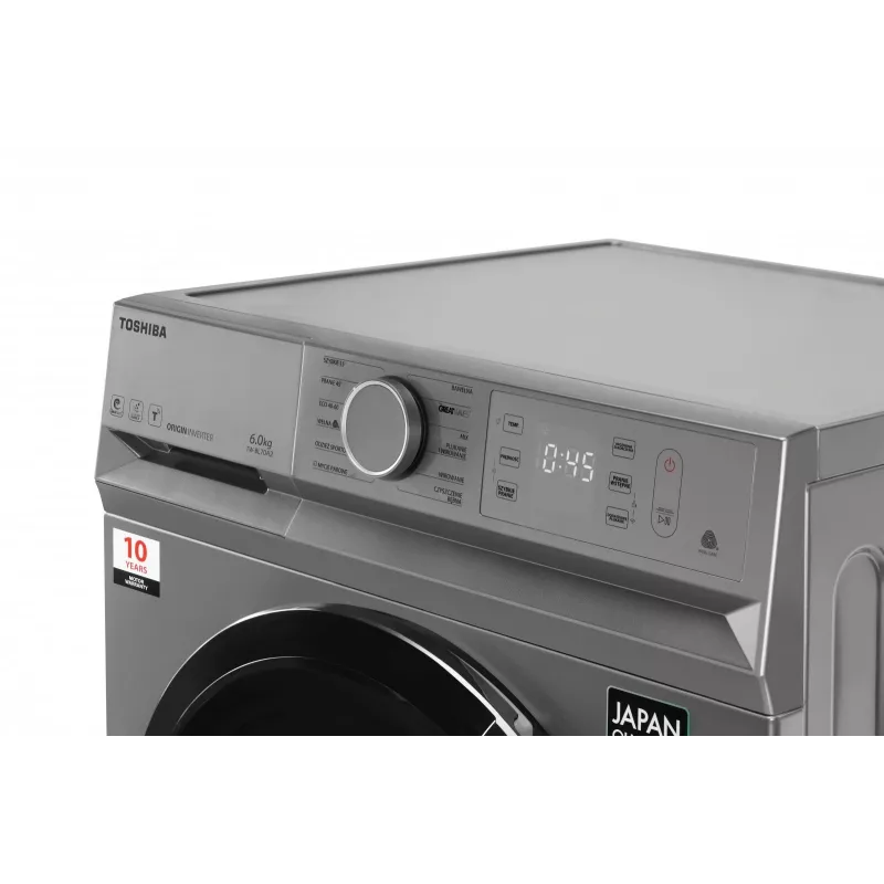 Pesukone Toshiba ohut TW-BL70A2PL(SS), 7 kg