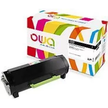Värikasetti OWA Armor yhteensopiva LEXMARK 51B2H00 kanssa 2500 sivua musta