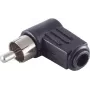 Suorakulmainen Cinch-liitin (RCA) ShiverPeaks 51410-S – suorakulmainen audio-/videoliitin