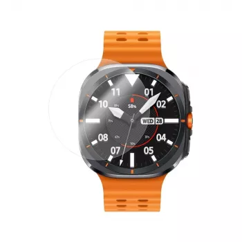 Tempered Glass näytönsuoja FIXED Samsung Galaxy Watch Ultra -kelloon – kirkas, 2 kpl