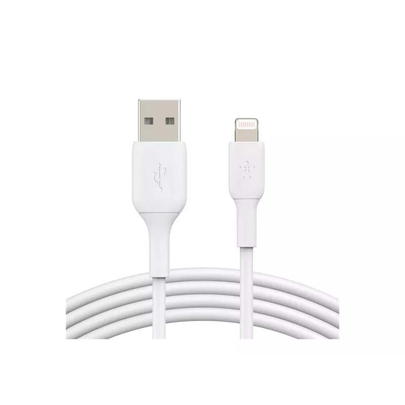 Lightning-kaapeli Belkin CAA001BT3MWH 3 m valkoinen