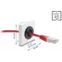 Läpivientikappale DELOCK Easy 91072, pyöreä pöytäläpivienti 16 mm halkaisija