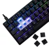 Mekaaninen näppäimistö White Shark Shinobi-2 Blue -kytkin musta US-asettelu