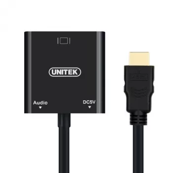 UNITEK Y-6333 liitäntäkortit/adapterit 3,5 mm, VGA
