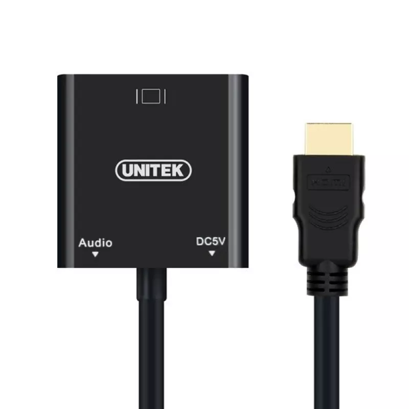 UNITEK Y-6333 liitäntäkortit/adapterit 3,5 mm, VGA