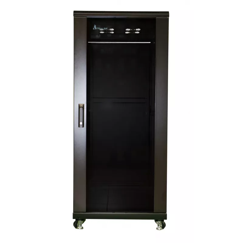 Vapaasti seisova räkki Extralink räkkikaappi 32U 600x600 musta