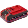 Akku EINHELL Power X-Change Plus 18V 4,0Ah — vesitiivis, oikosulkusuojaus