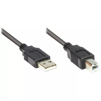 GoodConnections USB 2.0 A > B (ST-ST) 1,8 m adapterikaapeli musta (2510-2OFS)