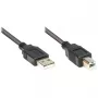GoodConnections USB 2.0 A > B (ST-ST) 1,8 m adapterikaapeli musta (2510-2OFS)