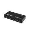 HDMI-videosplitteri SAVIO CL-42 — 2x HDMI-lähdöt, 1920x1080, 36-bittinen väri, metallikotelo, 5V/1A