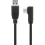 Microconnect USB3.1CA1A USB-kaapeli USB 3.2 Gen 1 (3.1 Gen 1) 1 m USB A USB C musta