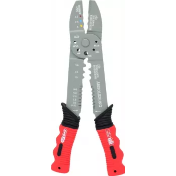 Puristustyökalu ks tools 115.1231, 220 mm – eristetyille ja eristämättömille liittimille