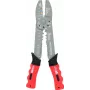Puristustyökalu ks tools 115.1231, 220 mm – eristetyille ja eristämättömille liittimille