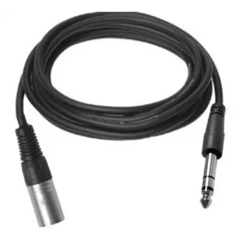 Vivolink PROAUDXLRJACKS0.5 audiokaapeli 0,5 m XLR 6,35 mm musta
