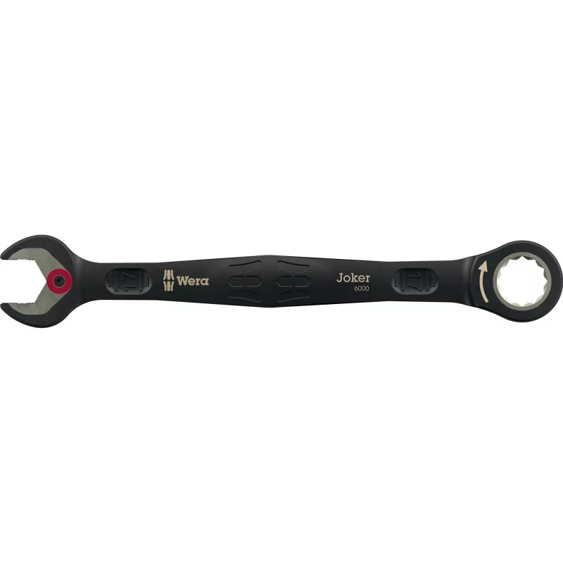 Wera 6000 Joker Black Edition räikkäyhdistelmäavainsarja, 11 kpl