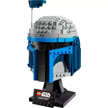 LEGO Star Wars keräilykappale kypärä-accessoire Jango Fett 75408 — 616 osaa, 210×120×110 mm näyttelymalli