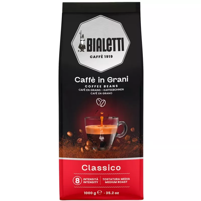 Kahvi Bialetti Classico 1 kg espresso keskiruskea