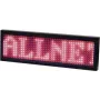 ALLNET elektroninen ohjelmoitava sarjanumerokilpi - punainen (ALLNTAGRv2)