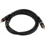 RCA-audiokaapeli Omnitronic 30209352 2x2 0,3 m