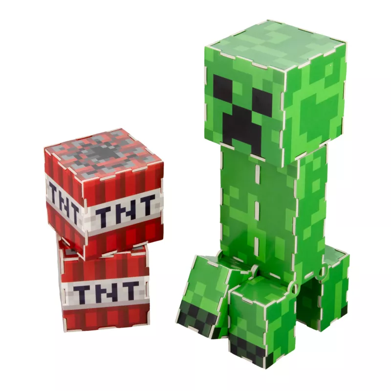 Rakennussarja Paladone Minecraft Creeper – koottava Creeper-figuurisarja