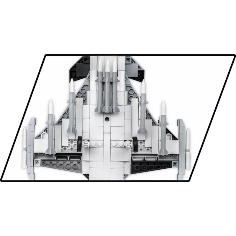 Bricks Armed Forces SAAB Jas 39 Gripen E 480 rakennuspalikkaa