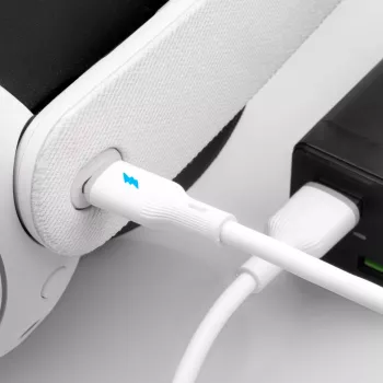 Akyga AK-USB-59 USB-A (M) USB-C (M) -kaapeli, USB 2.0, 1 m, silikoni
