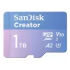 SanDisk Creator MicroSD-muistikortti 1TB suurilla siirtonopeuksilla jopa 190 MB/s