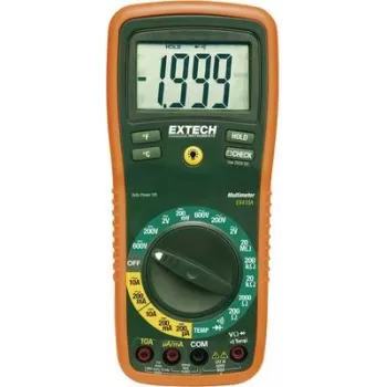 Extech EX410A kädessä pidettävä digitaalinen yleismittari CAT III 600 V, näyttö (lukemat): 2000 (EX410A)