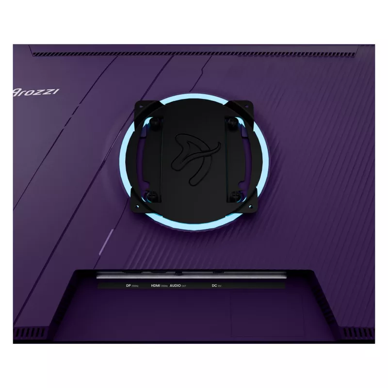 Näyttö Arozzi Nova 24 inch (60,5 cm) Full HD 1920×1080 LED 1 ms 16:9 178° VESA violetti kaiuttimilla