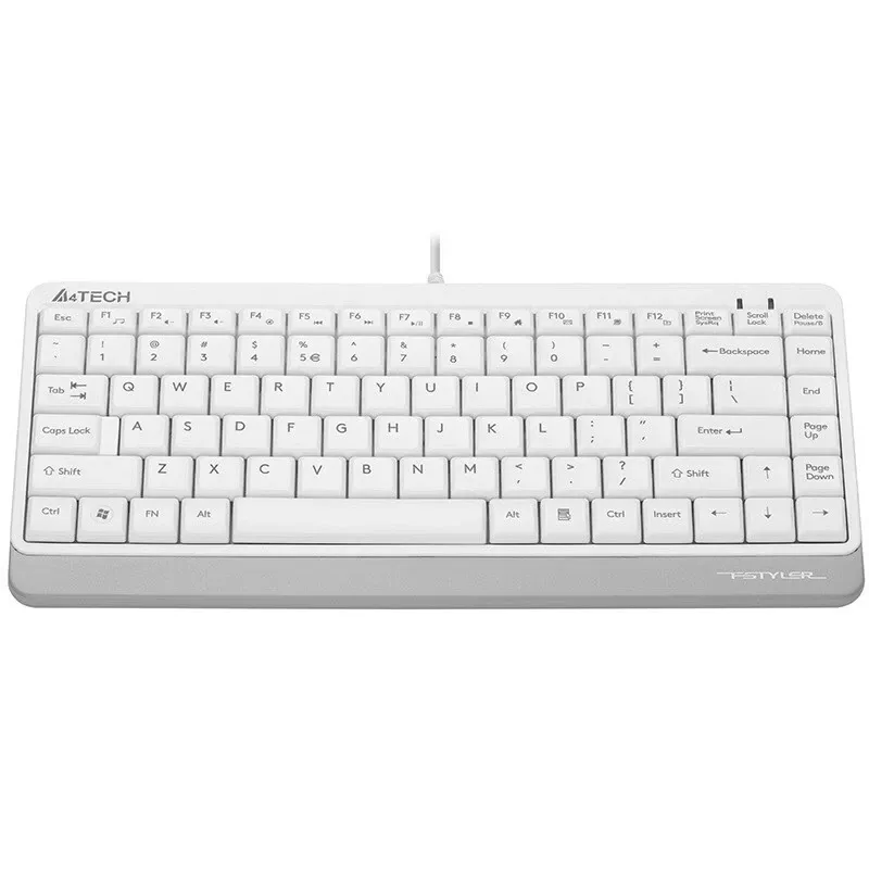 Näppäimistö A4Tech FSTYLER FK11 valkoinen A4TKLA47119 (A4TKLA47119)