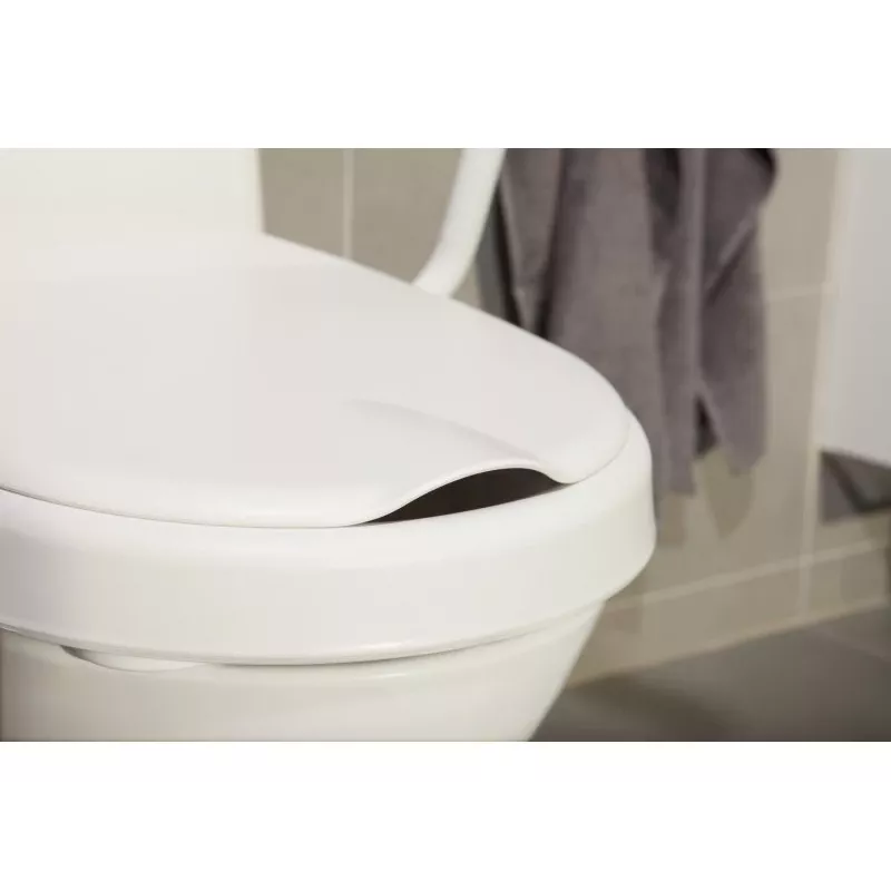 Etac Hi-Loo korotettu wc-istuin kannella, 10 cm