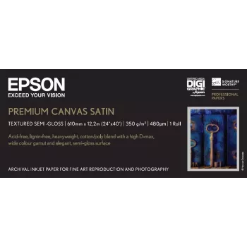 Epson Premium Canvas Satin, 24