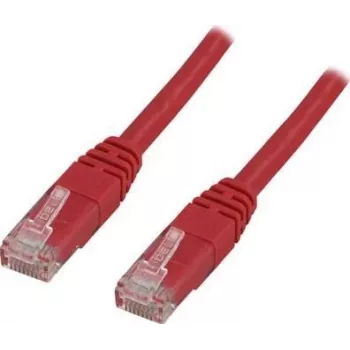 Verkkokaapeli Deltaco UTP punainen 0,5 m RJ-45 Cat6