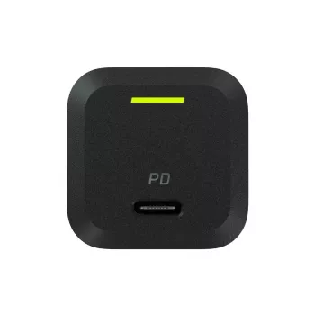 Laturi mobiililaitteille Green Cell CHARGC06, USB-C 33W, Quick Charge 3.0, AC-tulo 100–240V, musta