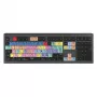 Logickeyboard Adobe Premiere Pro CC Astra 2 näppäimistö yleisnäppäimistö USB QWERTZ saksa harmaa