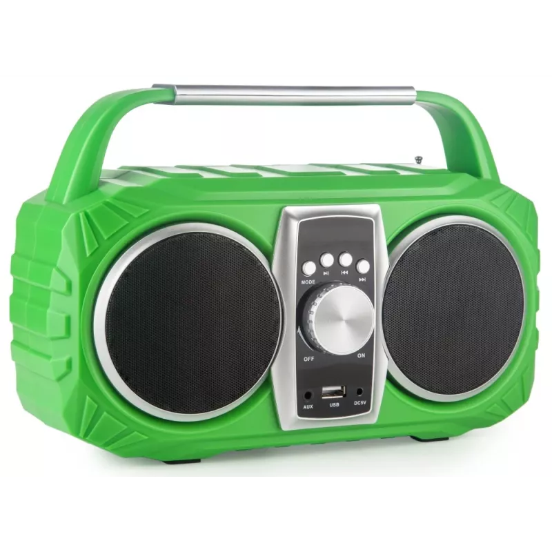 Kelloradio PRIME3 Prime3 APR71GR Neon — herätyskello FM-radiolla ja LED-näytöllä