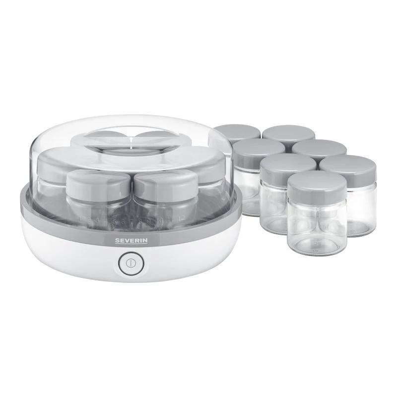 Severin jogurttivalmistaja 7 kpl 150 ml valkoinen JG 3518 (JG 3518)