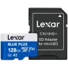 MicroSDXC-muistikortti Lexar BLUE PLUS 128 GB UHS-I U3 V30 170 MB/s