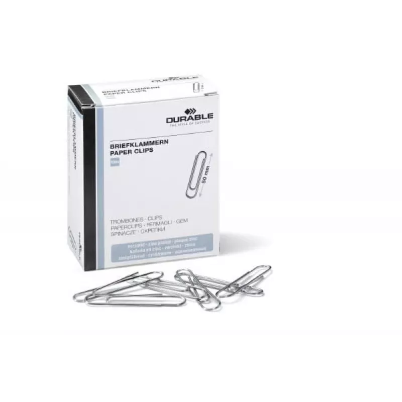 Paperiliitin Durable 122425 metalli 100 kpl