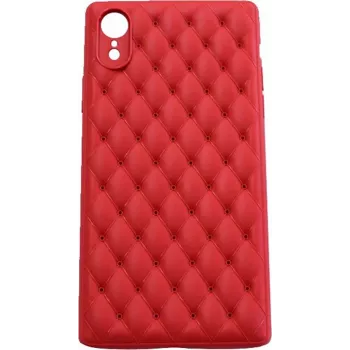 Devia Charming -sarjan suojakotelo iPhone X / XS -puhelimelle, punainen