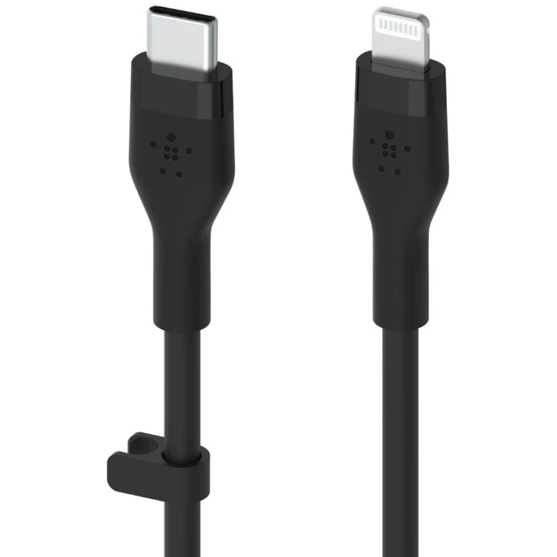 Lightning-kaapeli 2 m Belkin CAA009BT2MBK USB-C – Lightning musta