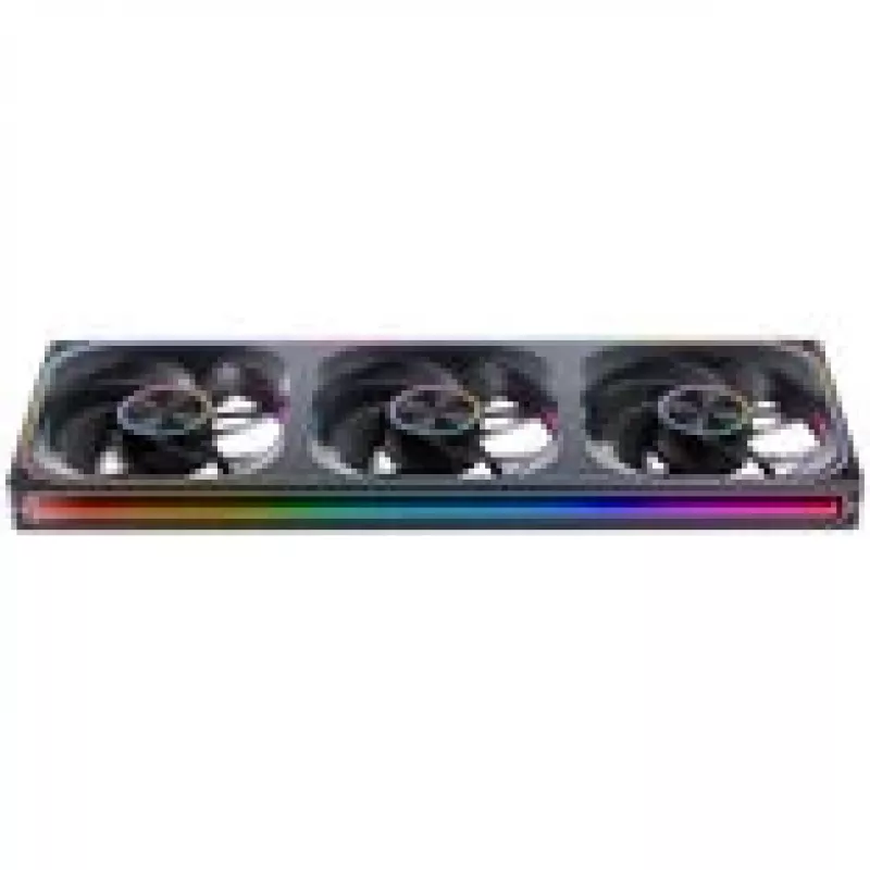 Kotelotuuletin Jonsbo ZA-420BR PWM Reverse ARGB — 3×140 mm, musta
