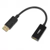 DisplayPort–HDMI-kaapelisovitin IBOX iadp4k — DisplayPort (uros) – HDMI (naaras), suora liitin, 4K-tuki, hopea