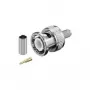 Goobay 11333 BNC-puristusliitin RG 58/U -kaapelille, kultakärki