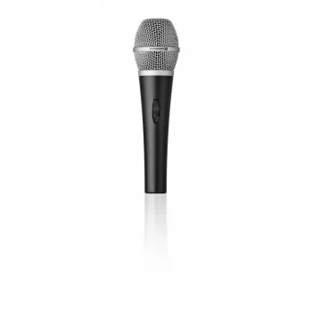 Lava-/esiintymismikrofoni Beyerdynamic TG V35d s — johdollinen, 30–18 000 Hz, 600 Ω, 50×186 mm, musta/hopea